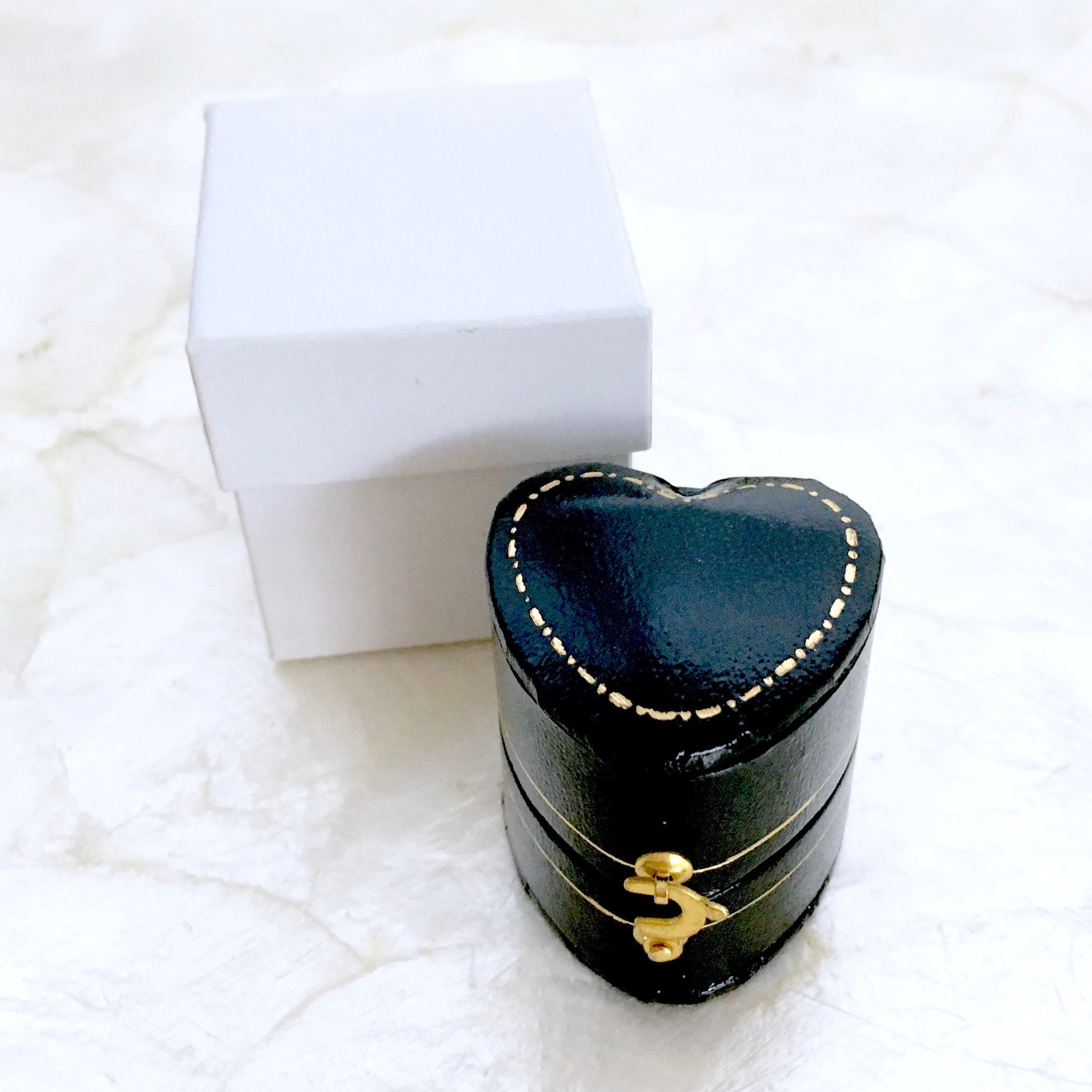 Black Leatherette Ring Box , Wholesale prices.Gift box, jewellery storage,  | eBay