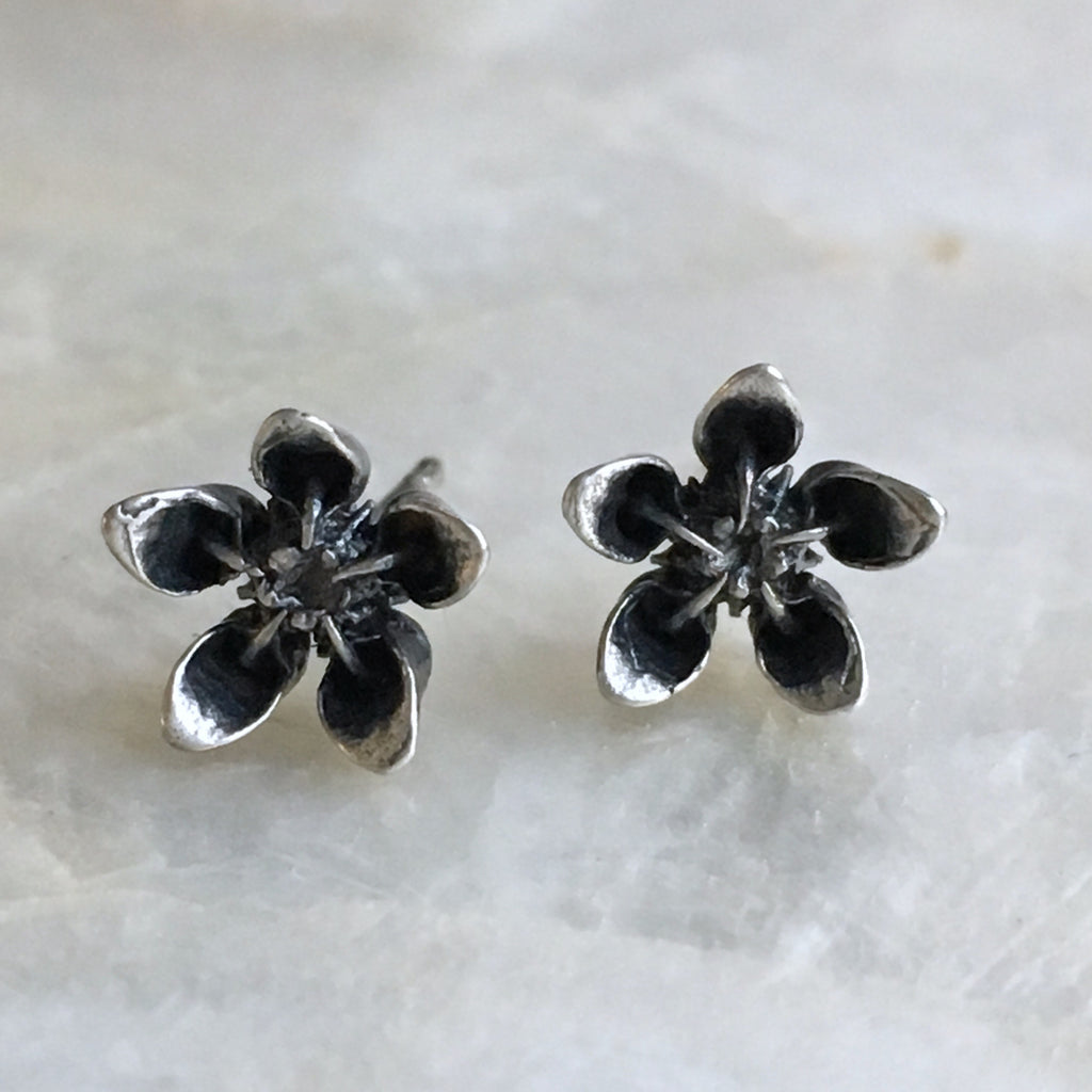 Milkweed Bloom Stud Earrings - SSMDesign