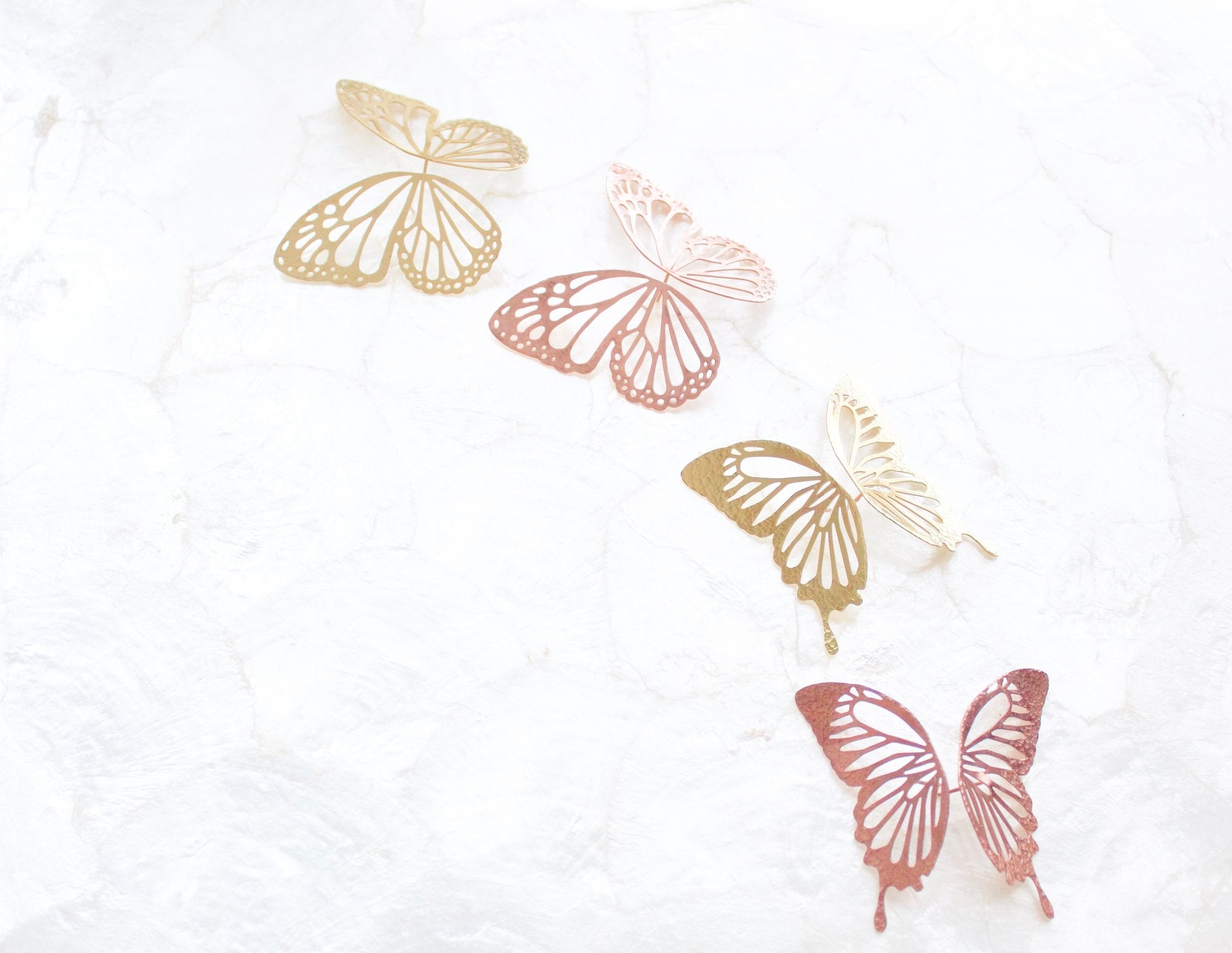 Butterfly Wing Climber Earrings